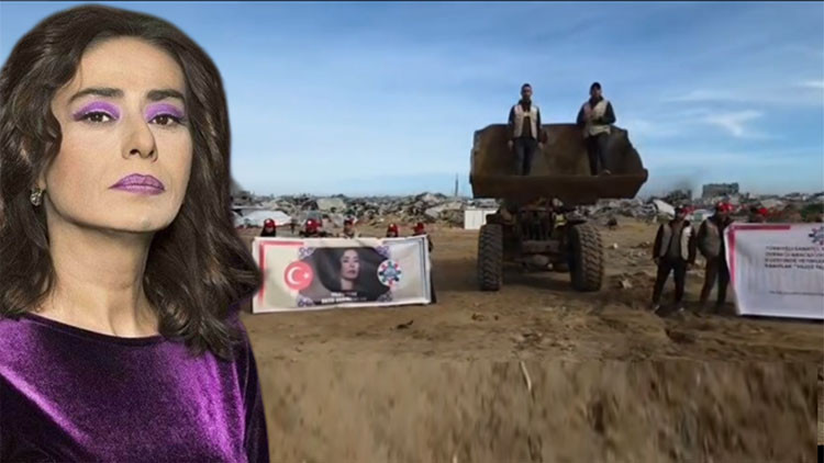 Yıldız Tilbe, Gazze için 300 bin dolar bağışladı