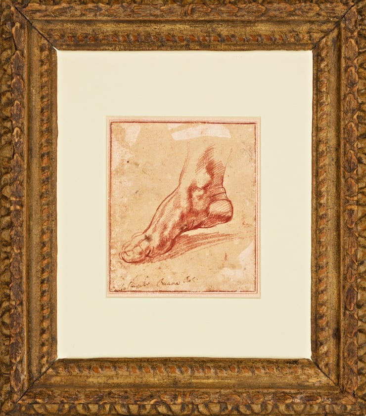 Michelangelo imzalı ayak eskizi 1 milyar liraya satıldı