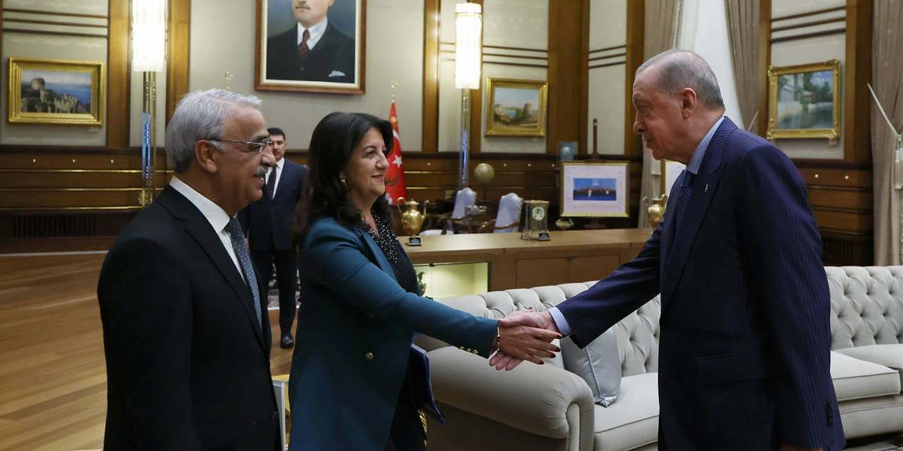 Erdoğan İmralı heyetini kabul etti