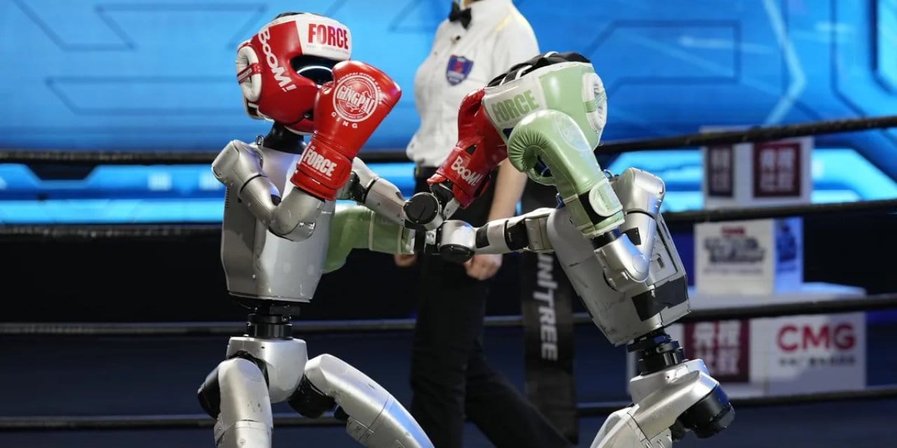 Çin’de ‘robot dövüşçü ligi’ başladı