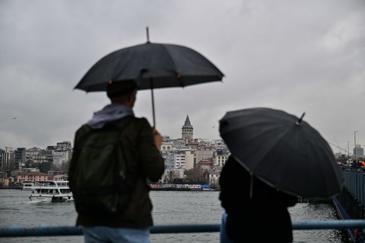 AKOM: İstanbul hafta sonu yağışlı