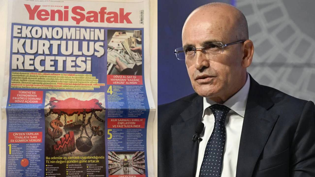 Yeni Şafak ekonomi yönetimine ekstra sayfayla bayrak açtı