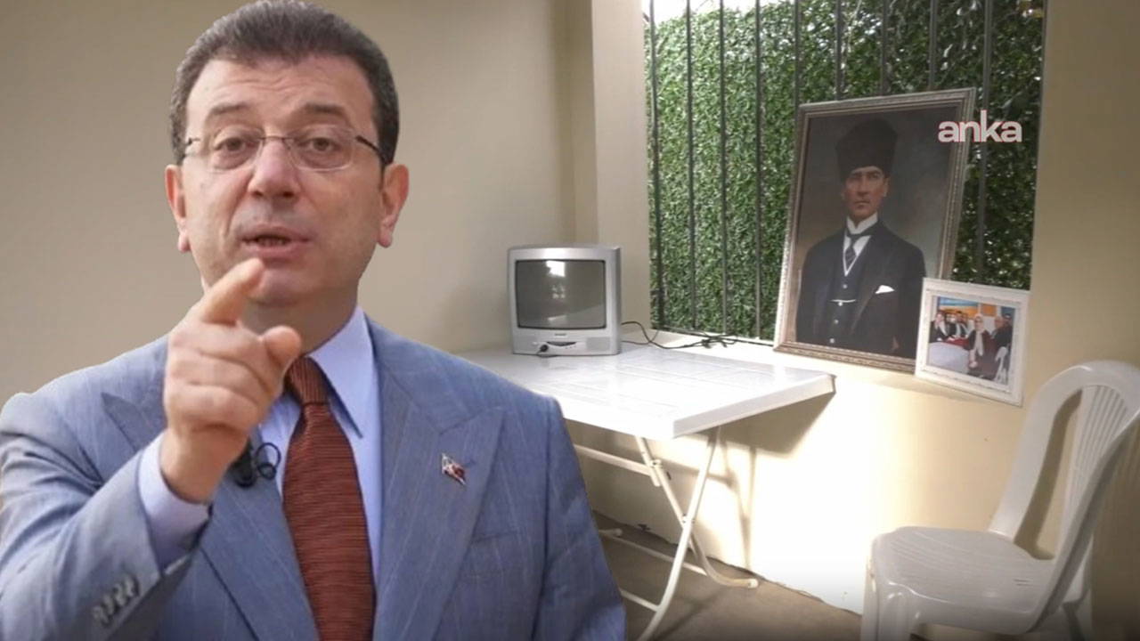 Ekrem İmamoğlu’nun hücresinin birebir örneği Silivri’de sergileniyor
