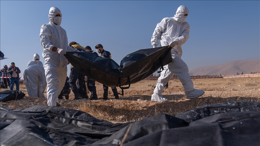 Suriye’de bir toplu mezar daha bulundu