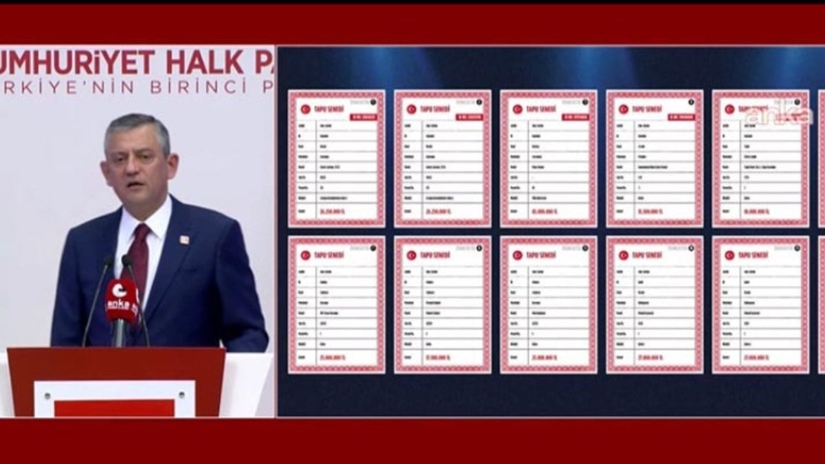 Özgür Özel’in iddiası: Akın Gürlek’in 450 milyonluk mal varlığı var