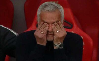 Takımı 3-0 kazanmışken: Mourinho neden ağladı?
