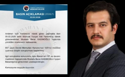 Yasak aşk iddiası: Vali yardımcısı görevden alındı