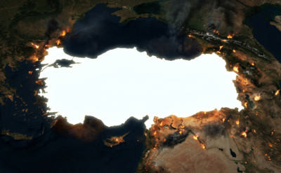Günün sorusu: Bu haritada görünmeyen siyah noktaları görüyor musunuz?