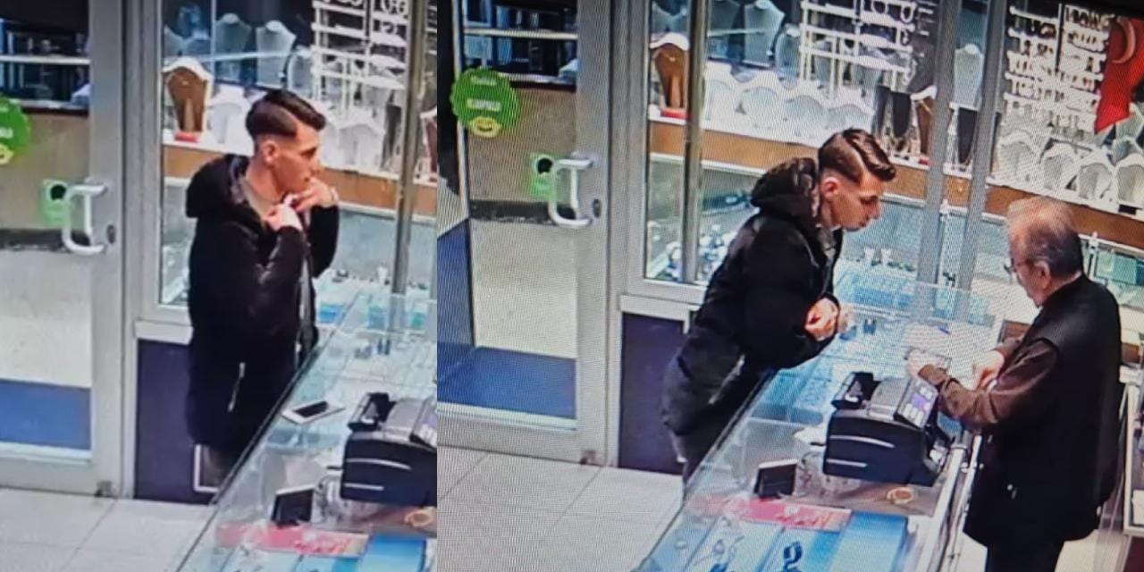 ‘Polisim’ dedi bilezik çalıp kaçtı