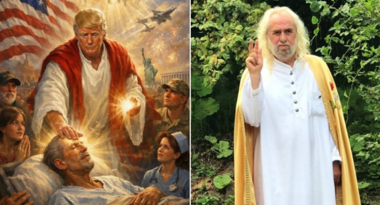 Yerli ve milli mesih Trump’a kızdı: Tanrının adını savaşla kirletme!