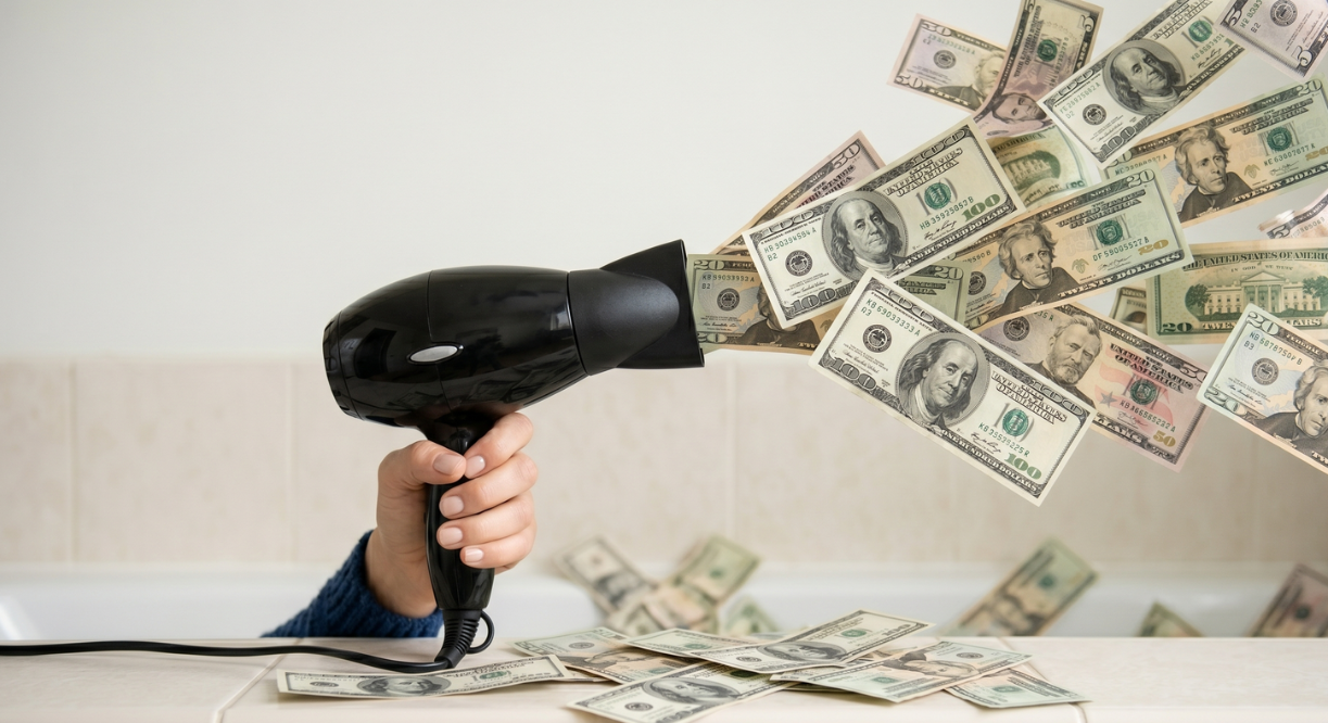 Dolandırıcılığın böylesi: Elinde saç kurutma makinesiyle gitti, hava durumunu değiştirdi, 34 bin dolar kazandı