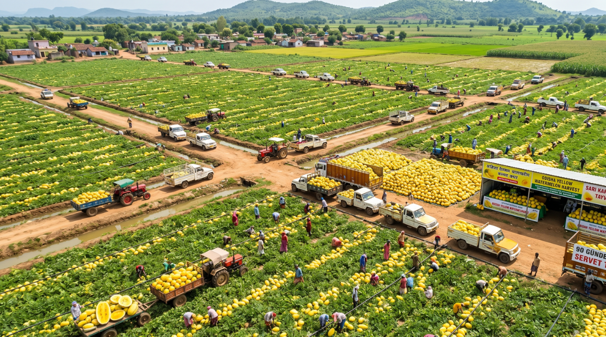 Üç ayda hasat, üç hasatta bir araba parası