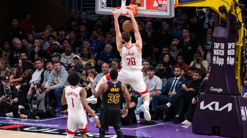 Rockets Alperen Şengün’ün 19 sayı attığı maçta Lakers’ı yendi