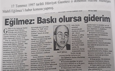 Bir İstifa Öyküsü
