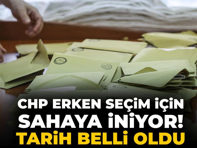 CHP yarın tam saha prese başlıyor