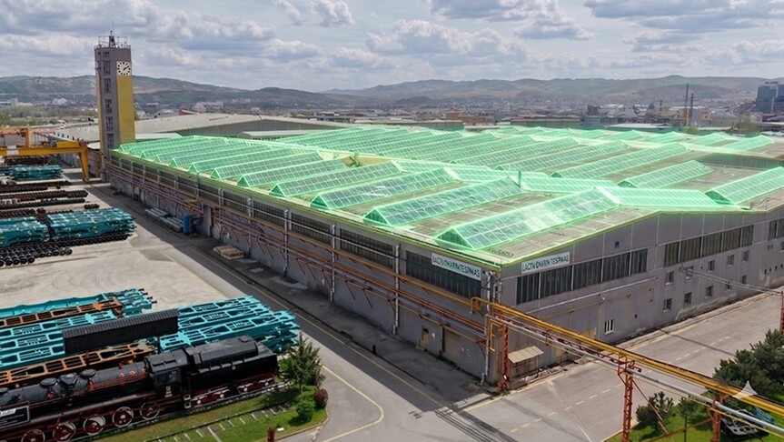 Tank taşıma ve yakıt ikmal vagonları güneş enerjisiyle üretilecek