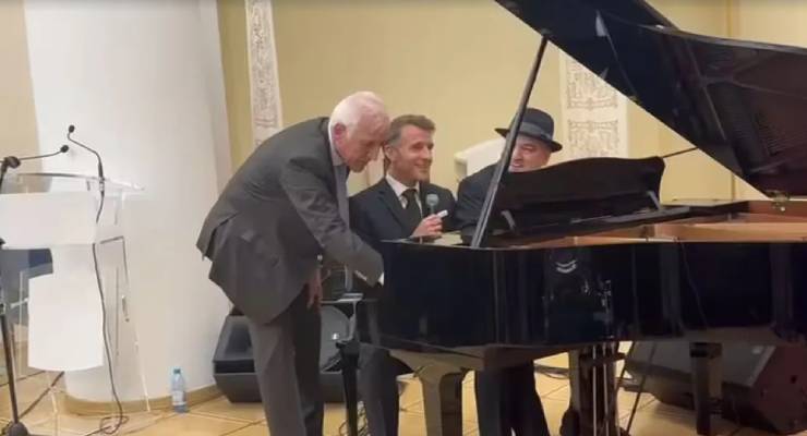 La Bohème performansı: Paşinyan çaldı Macron söyledi