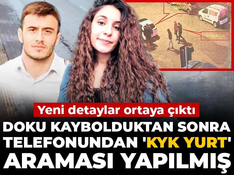 Gülistan Doku soruşturması: Telefonundan ‘KYK yurt’ aranmış