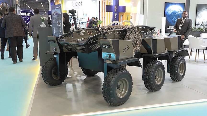 İnsansız kara aracı, üstelik 6×6: GÖKBÖRÜ sahaya SAHA 2026’da çıktı