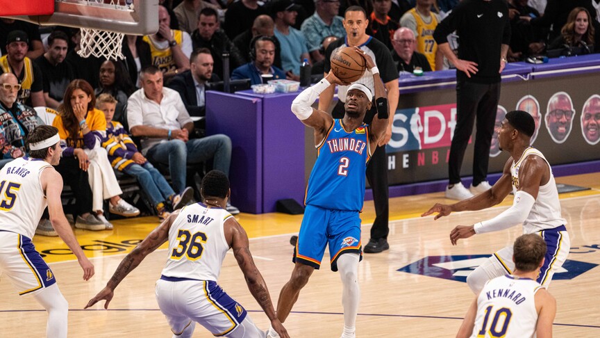 NBA play-off’larında Thunder, Lakers karşısında durumu 3-0 yaptı