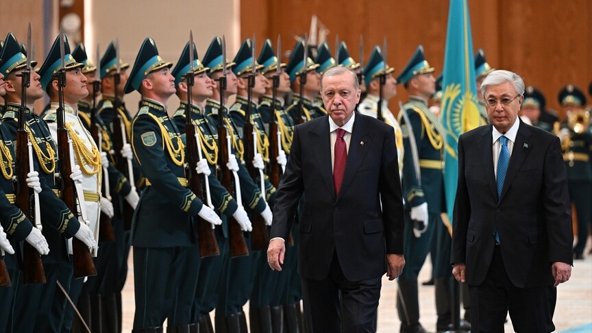 Cumhurbaşkanı Erdoğan Kazakistan’da