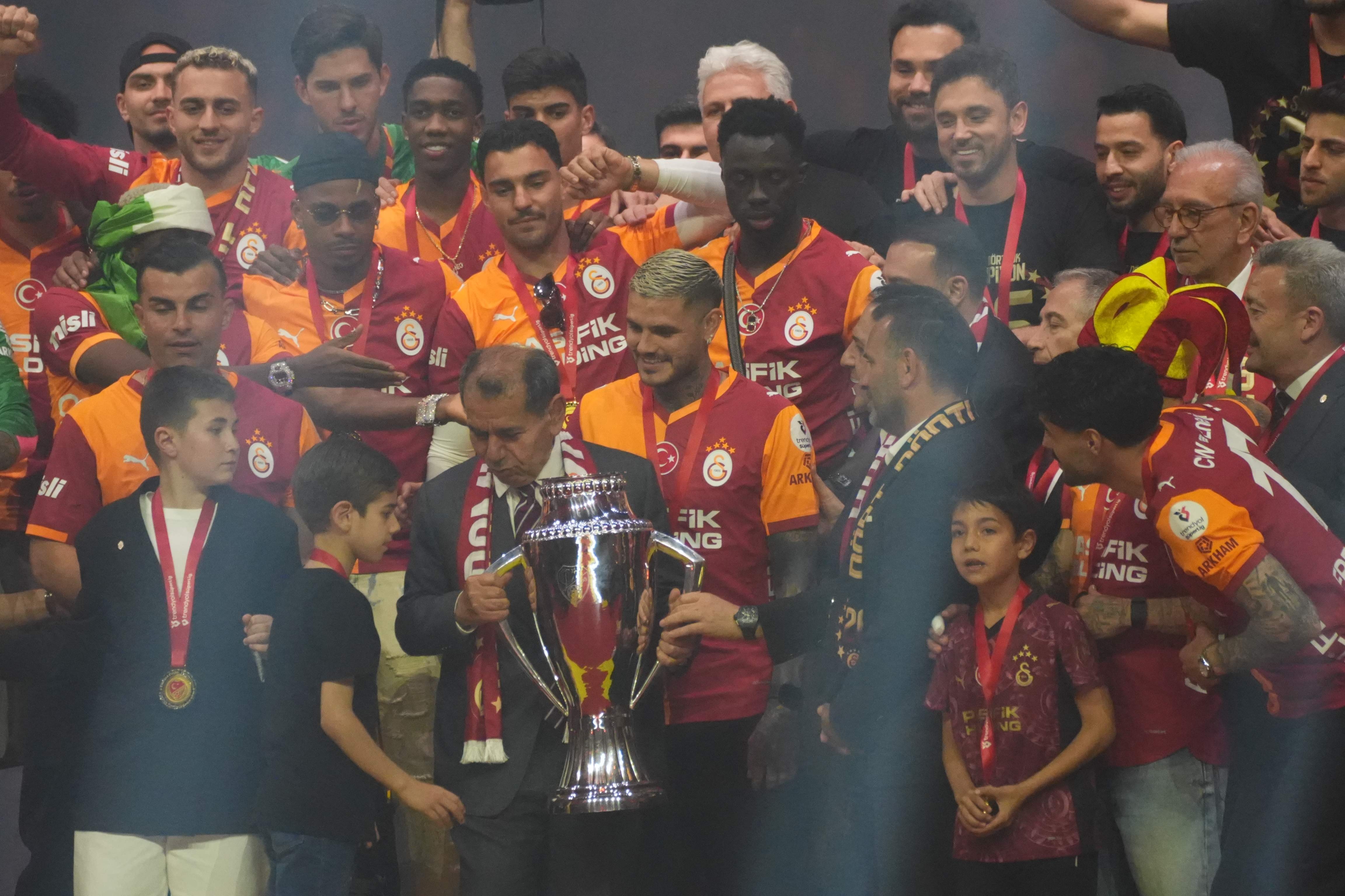 Galatasaray kupasına kavuştu