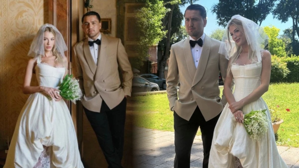 Cengiz Ünder ile Bilge Yenigül Roma’da evlendi