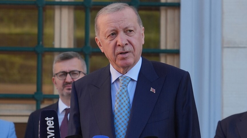 Erdoğan bayram namazında cemaate hitap etti: Kurban teslimiyettir, Rabbim hepimize nasip etsin