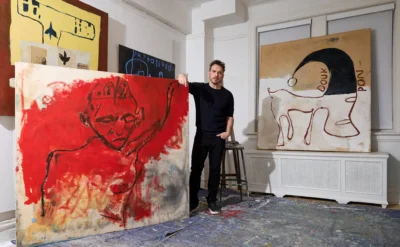 Oyuncu Matt Dillon’ı 43 yıldır biliyorsunuz, şimdi de ressam Matt Dillon ile tanışın