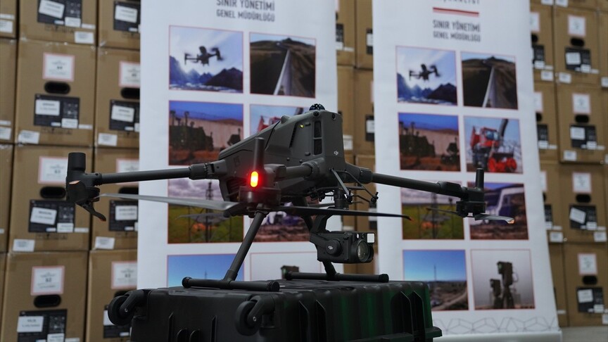 Sınırların yeni bekçileri: Termal kameralı 391 dron envantere alındı