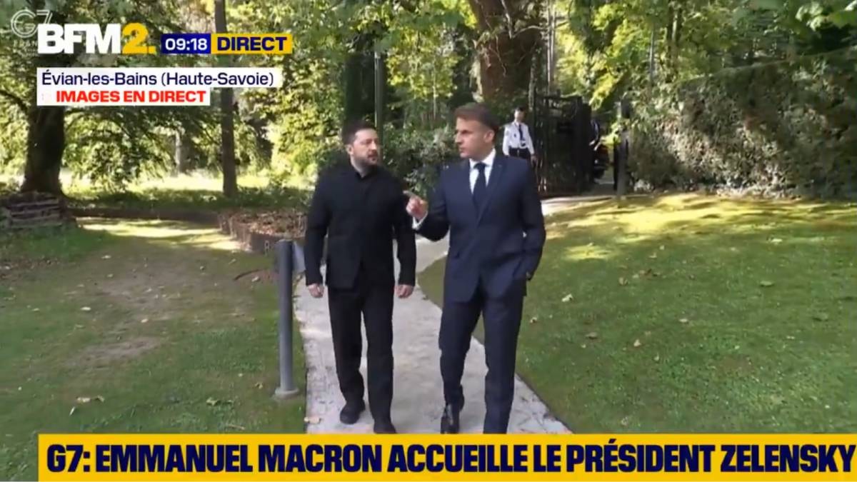 Zelenski ve Macron’un Trump dedikodusu açık mikrofona yakalandı