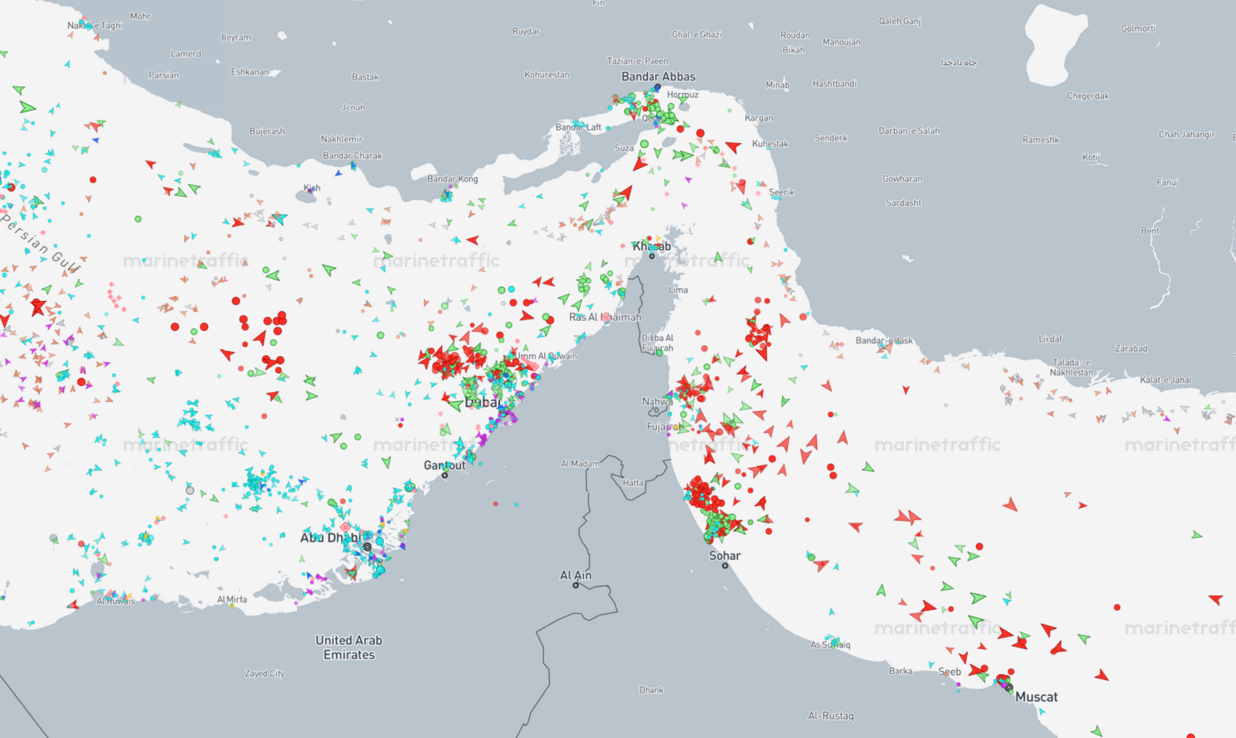Hürmüz Boğazından geçişler başladı