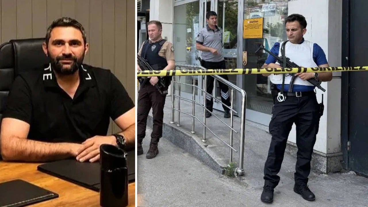 AK Partili yönetici bankada silahla ateş açtı, tutuklandı