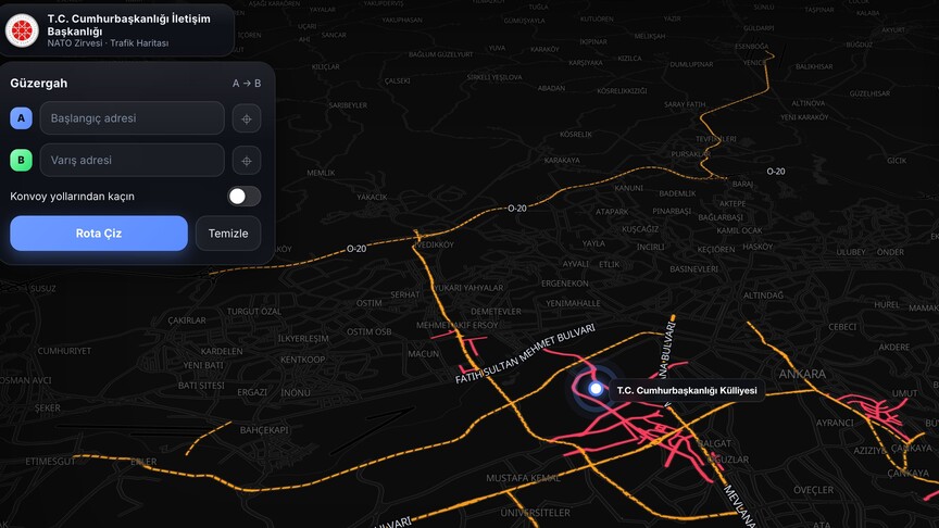 NATO Zirvesi sıkıyönetimi: Ankara’da hangi yol açık, cevabı İletişim Başkanlığı haritasında