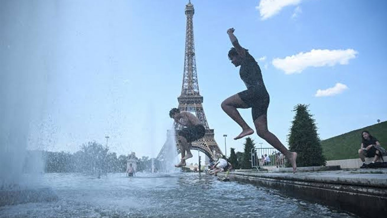 Paris’te bir günde 109 kişi sıcaktan öldü