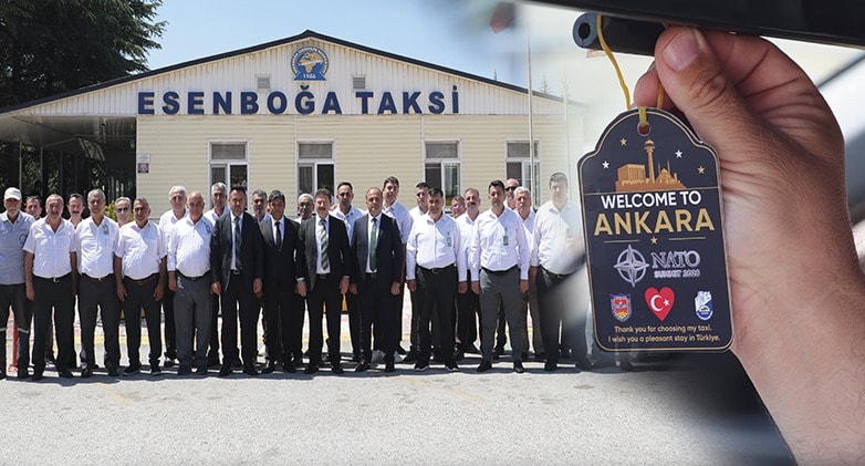 ‘Kırmızı alan’da taksiciler bile hizada: NATO gömleği, NATO kokusu…