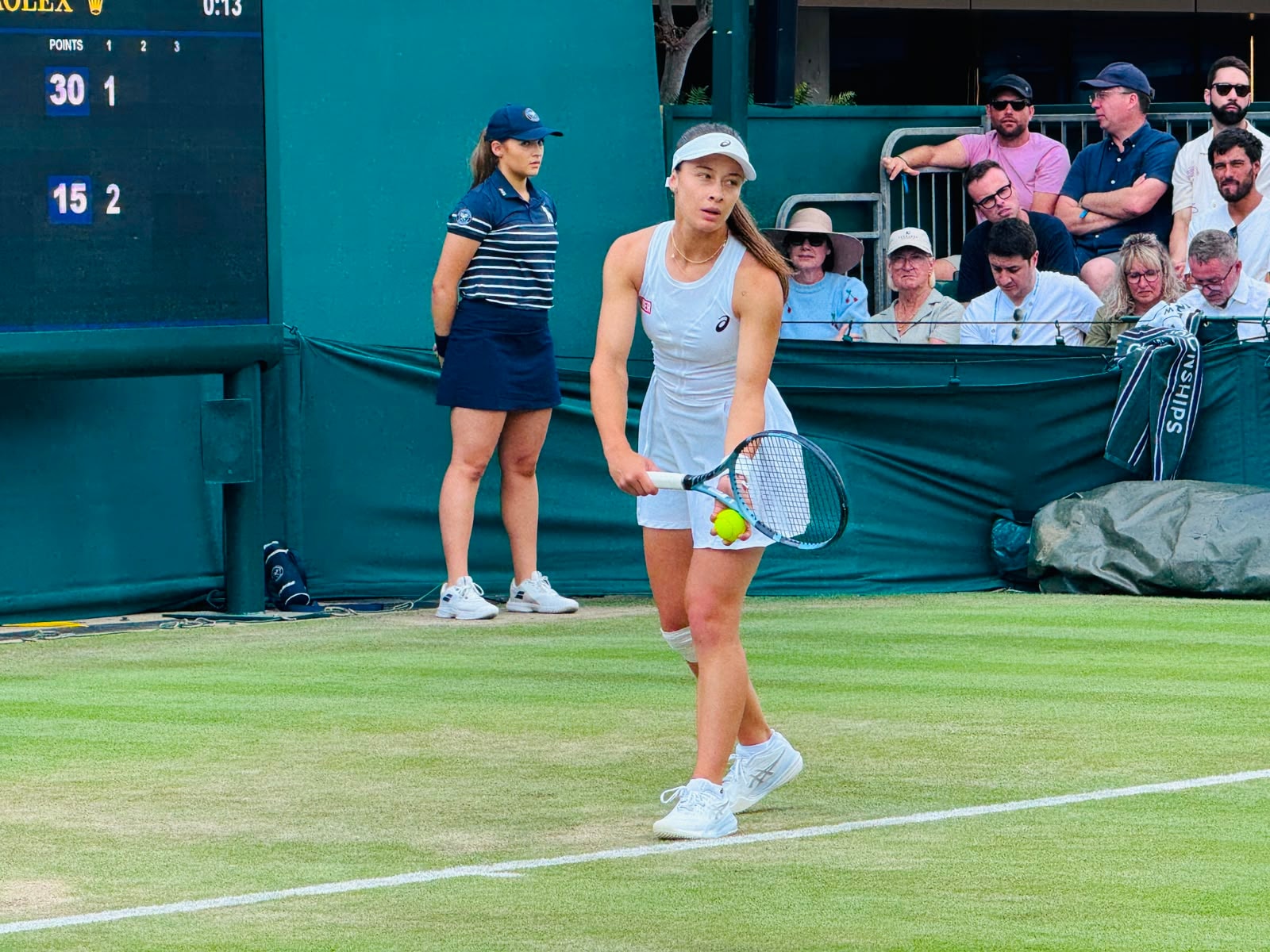 Zeynep Sönmez Wimbledon'da ikinci tur maçına çıkacak