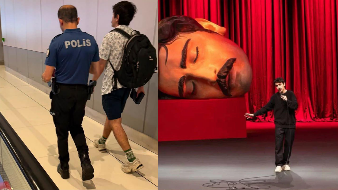 Deniz Göktaş havaalanında gözaltına alındı, tepki yağdı