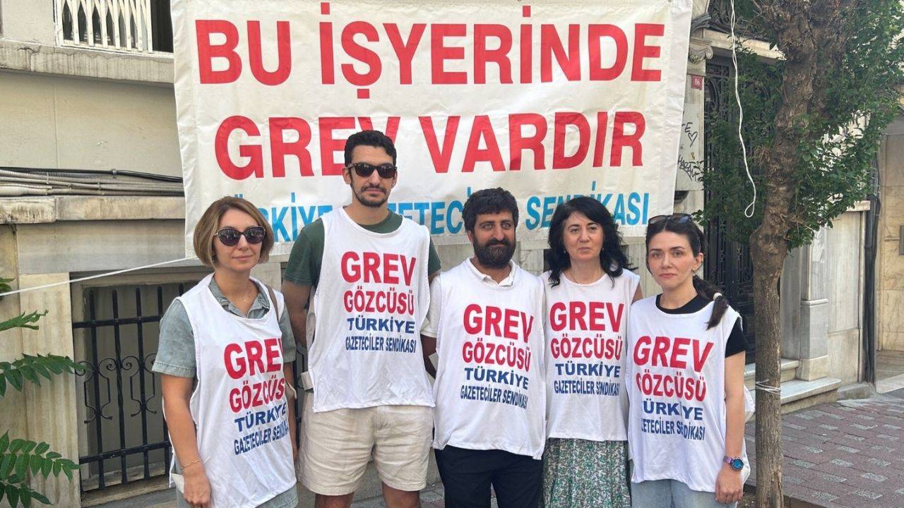 AFP çalışanları greve gitti