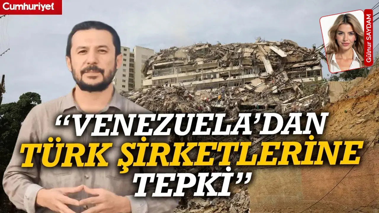 Venezuela depreminde Türk şirketi konutları yıkıldı