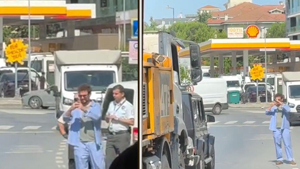 Danilo Şef’in cipine iş makinesi çarptı