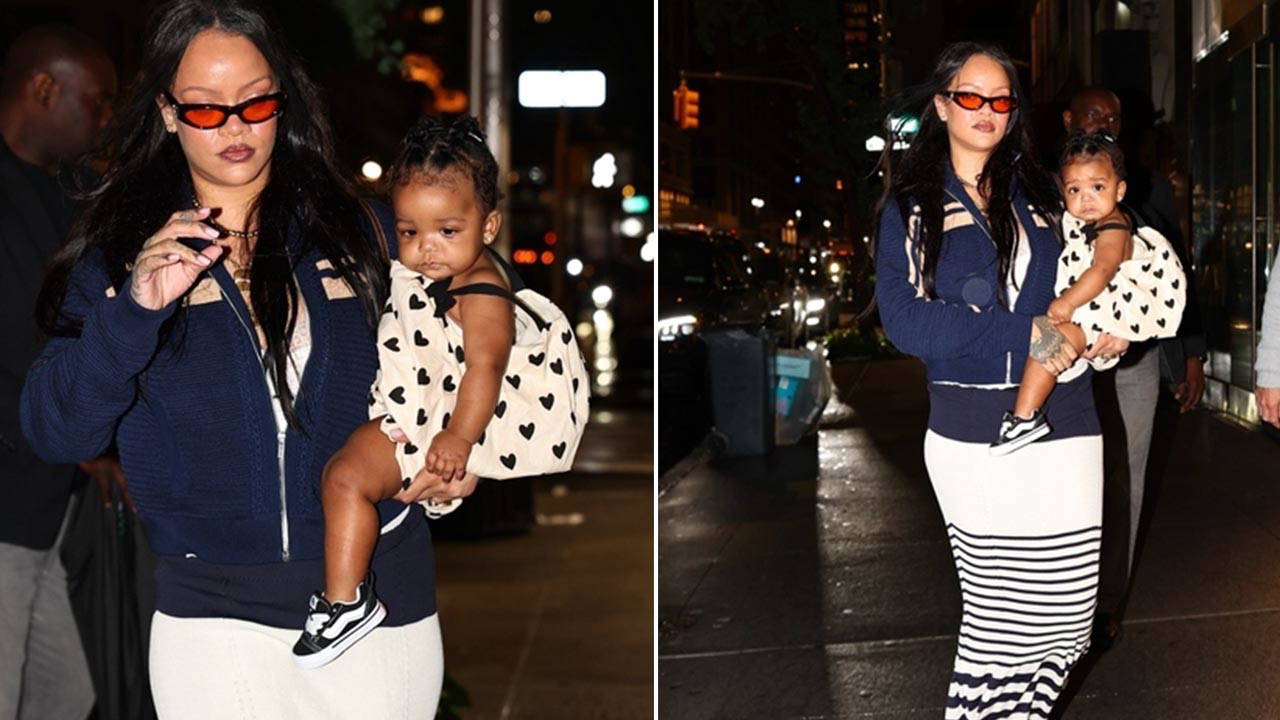 Rihanna kızıyla New York sokaklarını turladı