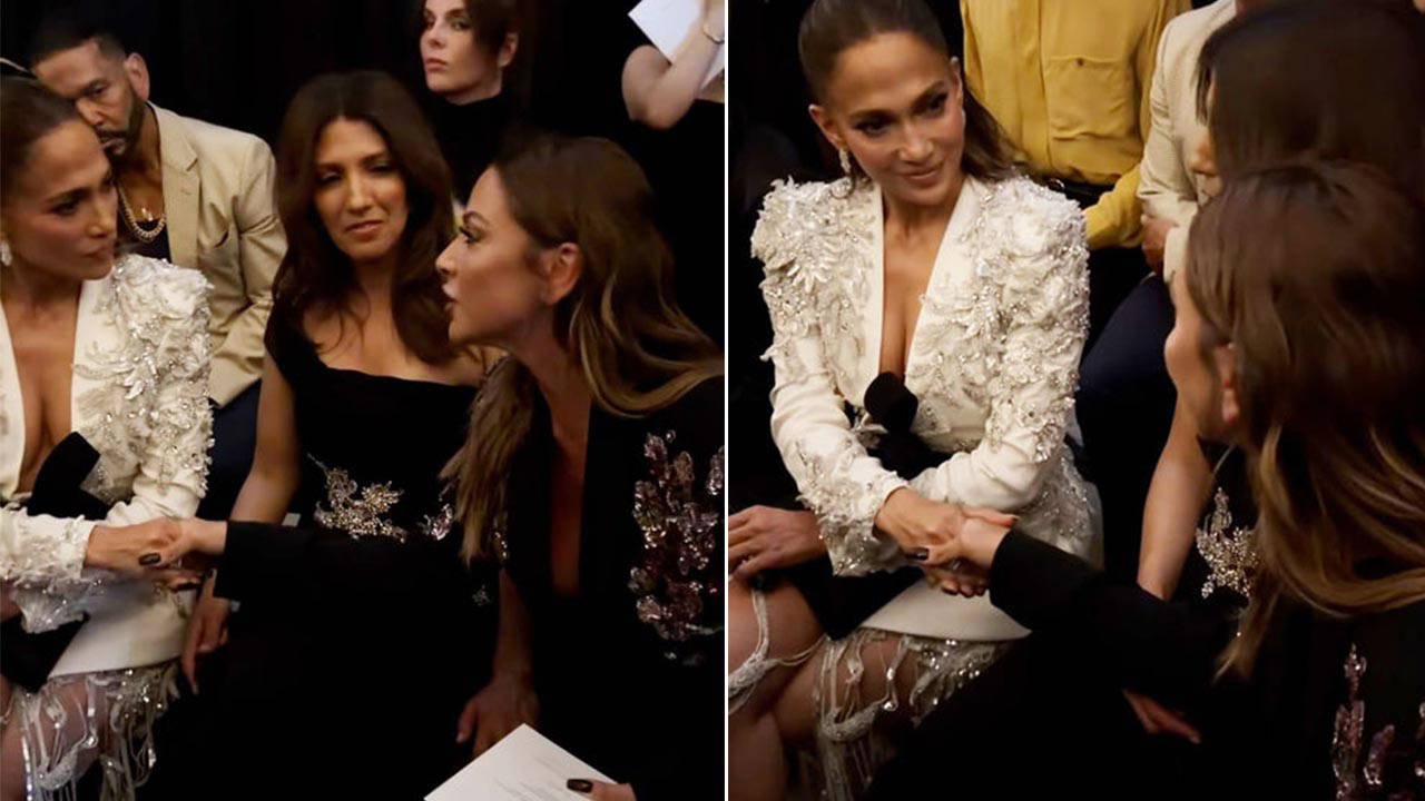Paris Moda Haftası’nda sürpriz buluşma: Hadise ve Jennifer Lopez yan yana