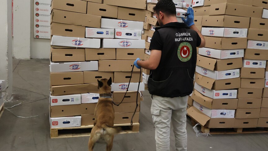 Gümrük Kapısı’nda operasyon: 1,2 ton uyuşturucu ele geçti
