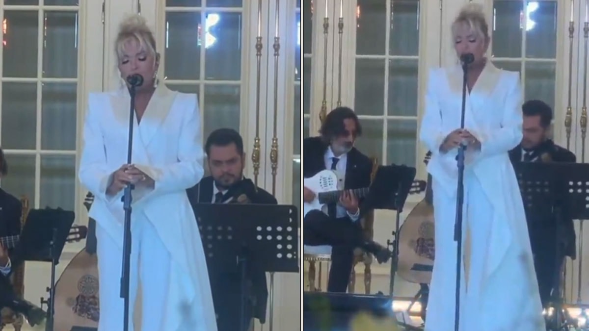 First Lady’lerin yemeğinde Ajda Pekkan sürprizi yaşanmış