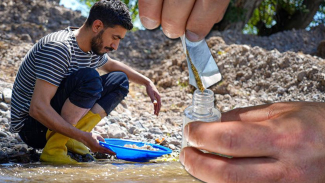 Kırıntı altın avcılığı için ekip kurdular: ’30 gram altını tek seferde bulabilirsiniz’