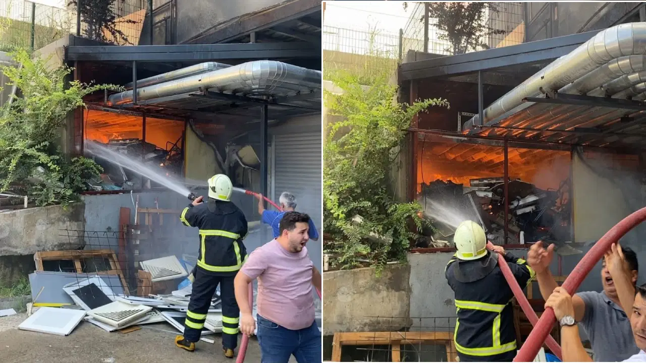 Devlet hastanesinde yangın paniği: Hastalar tahliye edildi