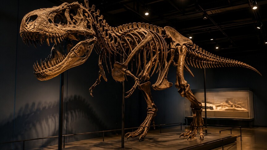 T-rex iskeletine 50,1 milyon dolar