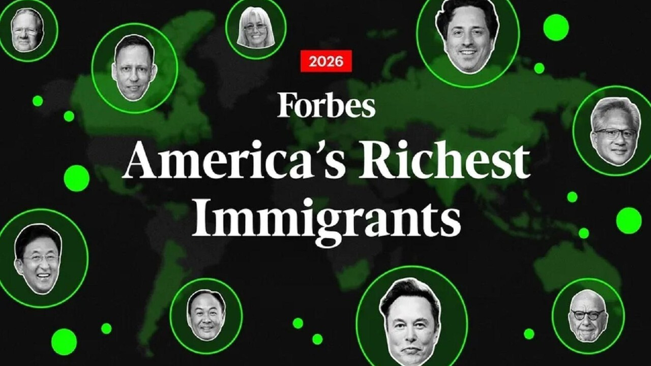 Forbes en zengin göçmenler listesini açıkladı: İki de Türk var
