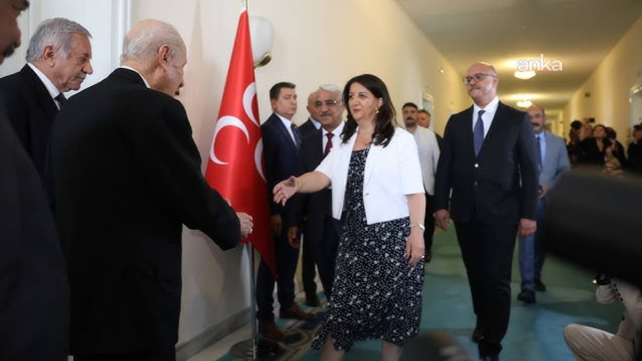 DEM heyeti Devlet Bahçeli’yi ziyaret etti